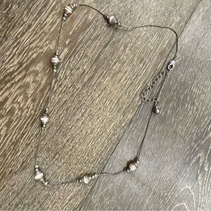 Silver Beaded Necklace antique